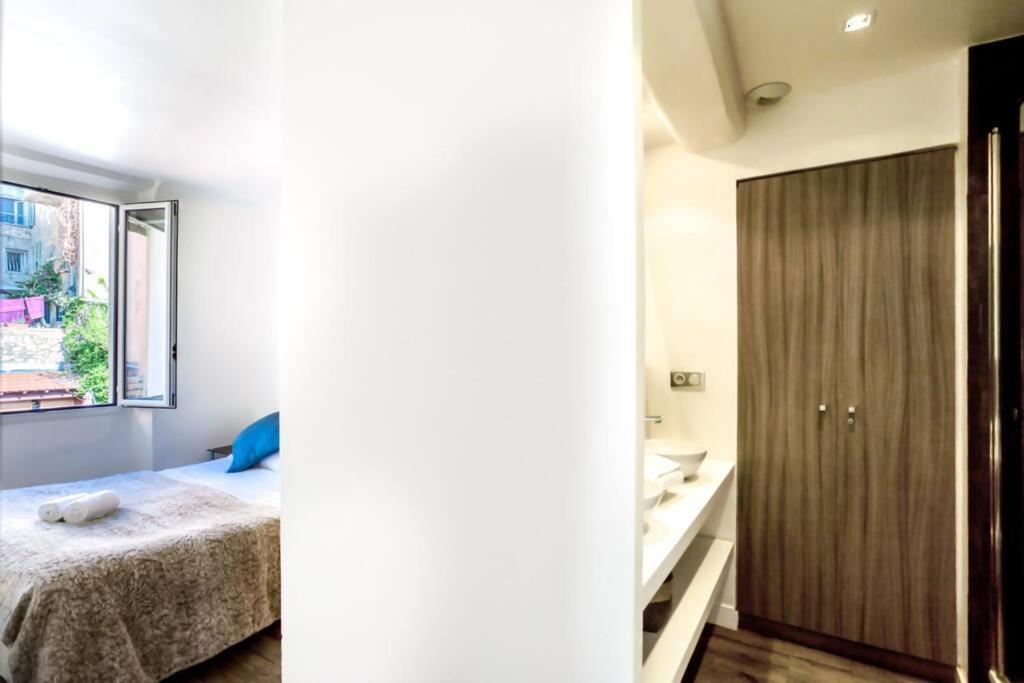 #40 Bright Sea View Suite For 6 2Mins Walk Port & Sea Villefranche-sur-Mer Extérieur photo