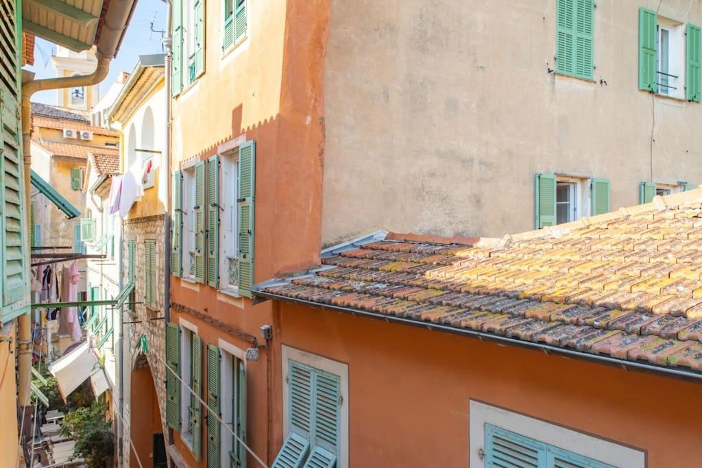 #40 Bright Sea View Suite For 6 2Mins Walk Port & Sea Villefranche-sur-Mer Extérieur photo